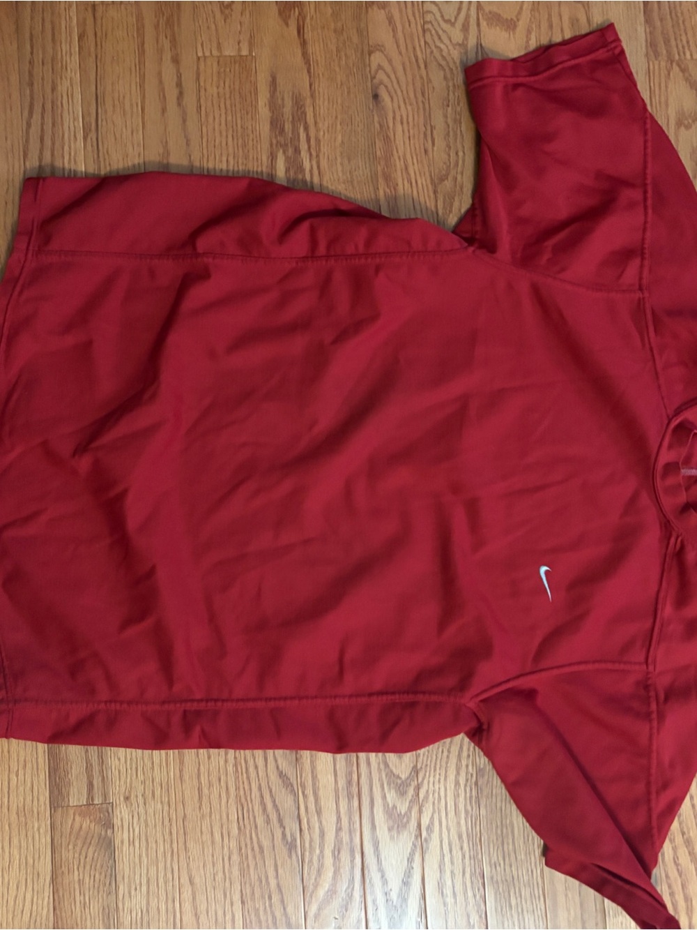 Men's Red Athletic Top